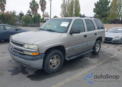 2002 Chevrolet Tahoe Ls z USA, uszkodzony, nr VIN 1GNEC13T92J142098